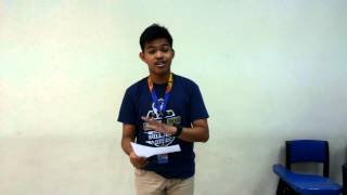 Thesis in English Oral Defense quotStatement of the ProblemMark Joseph MAspillaga [upl. by Thorstein]