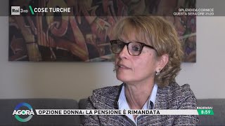 Opzione donna a rischio  Agorà 26102023 [upl. by Llednew]