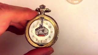 How to change a pocket watch battery [upl. by Notselrahc]