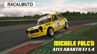 A112 ABARTH E1 14  Racalmuto  Assetto Corsa [upl. by Attekal576]