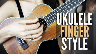 Fingerstyle Ukulele Tutorial  Beginners Lesson 4 [upl. by Gonzales133]