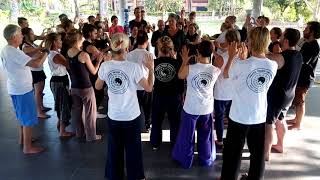 Group Healing Qigong  White Tiger Qigong [upl. by Ainos]