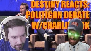 Destiny and Hasanabi React to Charlie Kirk Destruction FULL VID [upl. by Trabue]