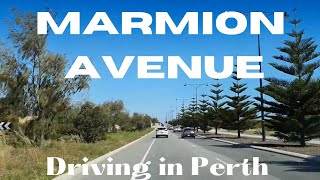 Driving in Perth  MARMION AVENUE  ALKIMOS TO CARINE  Perth Western Australia [upl. by Pendergast]