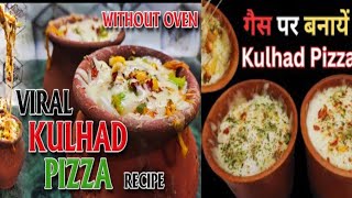 Matka pizza recipe  Viral kulhad pizza  Gas pr banaye matka pizza  Pizza recipe video [upl. by Zealand]