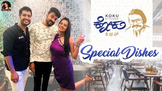 Koku Kitchens Special Dish😋  Food Vlog  SrujanLokeshOfficial aishwaryavinayofficial [upl. by Lundgren]