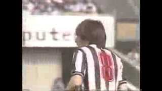 Peter Beardsley rejoins Newcastle friendly v Hartlepool 24th July 1993 [upl. by Sarat]