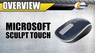 Newegg TV Microsoft L2 Sculpt Touch Scroll Bluetooth Wireless BlueTrack Mouse Overview [upl. by Safko]