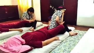 Lavender Spa  Thai Massage Video [upl. by Razec]