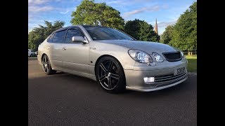 Lexus GS430 Straight Pipe V8 Exhaust Sound Acceleration Revving Up LOUD [upl. by Risan]