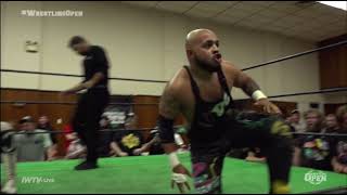 Dj Powers Vs Desmond Cole Wrestling Open [upl. by Dearman305]