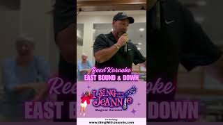 Reed Karaoke  East Bound amp Down Cover  I Sing With Jeannie karaoke foryou foryoupage [upl. by Shinberg]