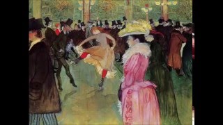 Henri de Toulouse  Lautrec 18641901 ✽ Mantovani  The Song from Moulin Rouge [upl. by Oniliuqnart209]