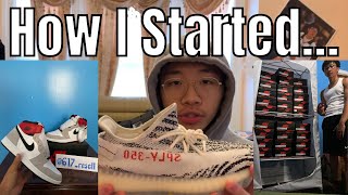 How I Started Reselling Sneakers And How You Can Too Sneaker Reselling Tips and Tricks 2022 [upl. by Caines]