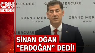 Sinan Oğandan quot2 Turquot kararı quotCumhur İttifakı adayı Erdoğanı destekleyeceğizquot [upl. by Ydna249]