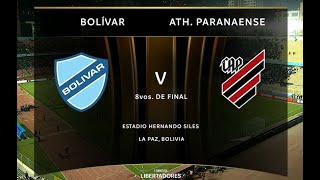 Bolivar Vs Paranaense 31 Octavos de Final Ida  Libertadores 2023  Transmisión completa [upl. by Notsirt663]