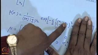 Mod01 Lec07 Normal Density and Discriminant Function [upl. by Anear]