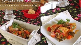 Pollo con Pisto  RECETA FÁCIL con Conservas Emperatriz [upl. by Iliam]