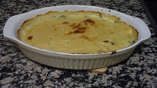 Pastel de espinacas con gambas al ajillo  Variedad en tu cocina [upl. by Ita]