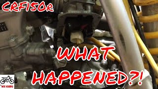 Honda CRF150R 2008 Rough Running Diagnose  CARBURETOR ISSUE  CRF [upl. by Mario]