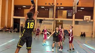 AIK Basket Svart vs Lidingö Basket Vinröd  Nivå 1 240922 [upl. by Horn]