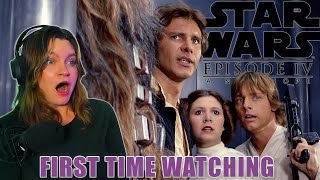 Star Wars IV A New Hope 1977  First Time Watching  Movie Reaction [upl. by Anavrin]