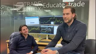 Meet the Owners of Educate2Trade  Bradley Goldberg amp Lewis Burton [upl. by Attemaj]