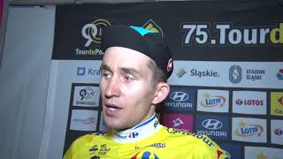 Michał Kwiatkowski  postrace interview  Stage 7  Tour de Pologne 2018 [upl. by Vanhomrigh]