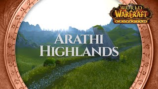 Arathi Highlands  Music amp Ambience  World of Warcraft [upl. by Lizbeth764]