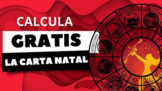 Calcular la Carta Natal ☸️ GRATIS y Factores Astrologicos 2023 [upl. by Beverley]