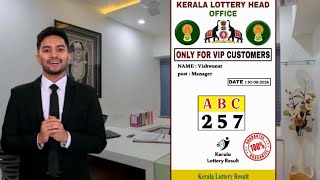 KERALA LOTTERY TODAY 30082024  KERALA LOTTERY GUESSING ABC BOARD  Kerala Lottery Results Today [upl. by Ellehcil802]