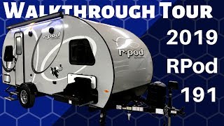 2019 RPod 191 Travel Trailer Walkthrough Tour [upl. by Wescott967]