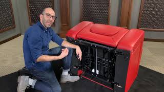 How to Remove and Install a Power Recliner Motor  Seatcraft Equinox Home Theater Seating [upl. by Luapnaes]