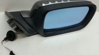 BMW e46 330ci 325ci Side View Mirror Removal 325ci 323ci Coupe [upl. by Aihsined671]