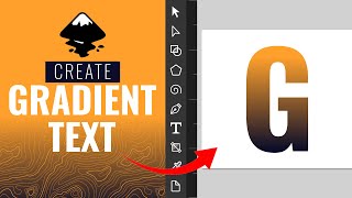 How to Add a Gradient Fill to Text in Inkscape [upl. by Zoller]