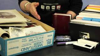 Beginner Scrapbook Tutorials  Part 3  From Boxes to Books [upl. by Rorrys678]