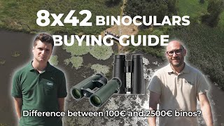 The ULTIMATE 8x42 Binoculars Buying Guide  Optics Trade In The Field [upl. by Yelhsa501]