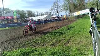 Motocross Wohlen MX Rennen 13042024 Schweiz [upl. by Lehcim]