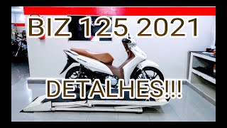 BIZ 125 BRANCA PER 2021 DETALHES [upl. by Shear]