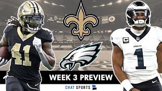 How The Saints Can DOMINATE The Philadelphia Eagles New Orleans Saints Week 3 Preview [upl. by Riay]