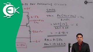 3 Solved Examples of Transistor Biasing  Voltage Divider Bias Transistor Example  Electronics [upl. by Gusella]