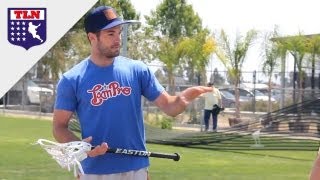 Lacrosse Stick Tricks with Mikey Powell [upl. by Ahsemrak]