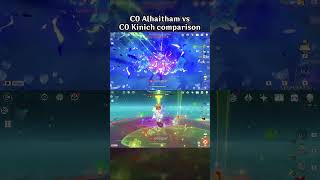 C0 ALHAITHAM VS C0 KINICH COMPARISON [upl. by Naed]