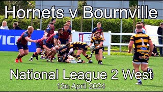 Hornets RFC v Bournville RFC 13th April 2024 [upl. by Jolyn]