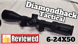 Vortex Diamondback Tactical 624x50 MOA Review [upl. by Madlen551]