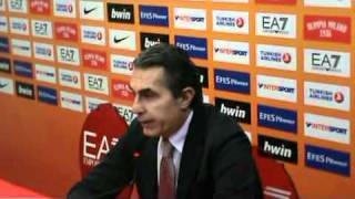 Coach Scariolo post Panathinaikos [upl. by Aram]