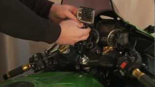 Navi Handy Kamera Montage Beispiele auf Motorrad [upl. by Stringer]