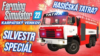 🎆SILVESTR SPECIÁL TATRA 815 PŘI ZÁSAHU NA NAŠÍ FARMĚ  Farming Simulator 22 Karpatský venkov 03 🎆 [upl. by Aistek675]