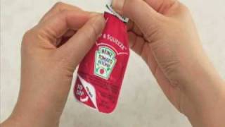 Heinzs Unveils New Ketchup Packets [upl. by Ainniz]