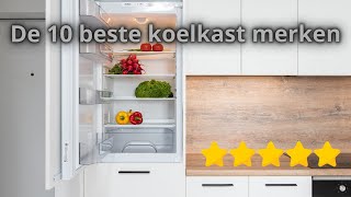 De TOP 10 Beste Koelkast Merken Getest [upl. by Dickman]